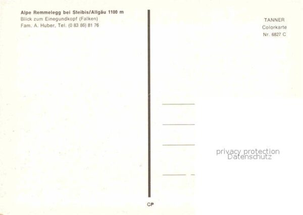 Steibis Alpe Remmelegg Einegundkopf – Bild 2