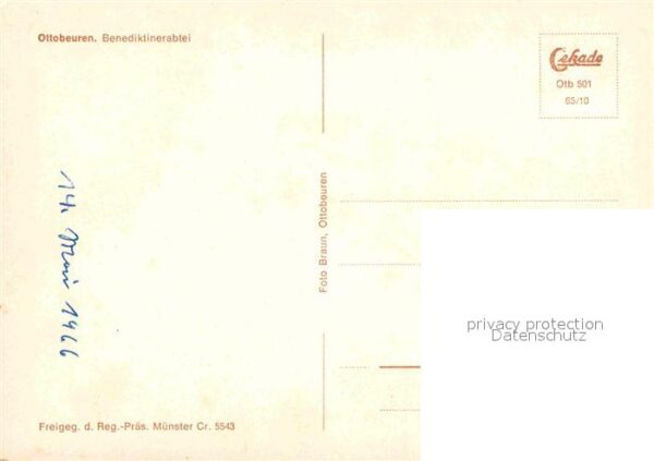 Ottobeuren Benediktinerabtei Fliegeraufnahme – Bild 2