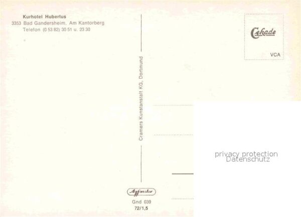 Bad Gandersheim Kurhotel Hubertus – Bild 2