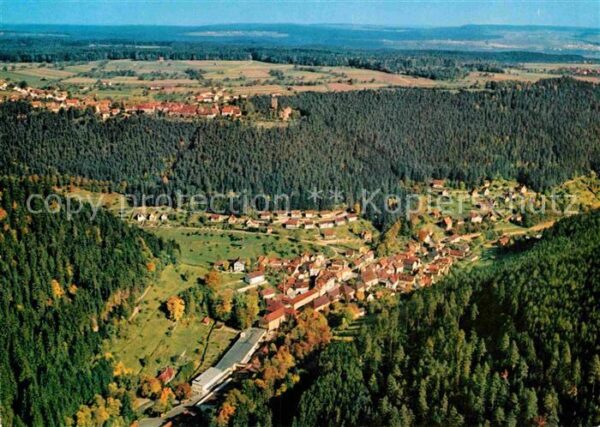 Bad Teinach-Zavelstein Fliegeraufnahme