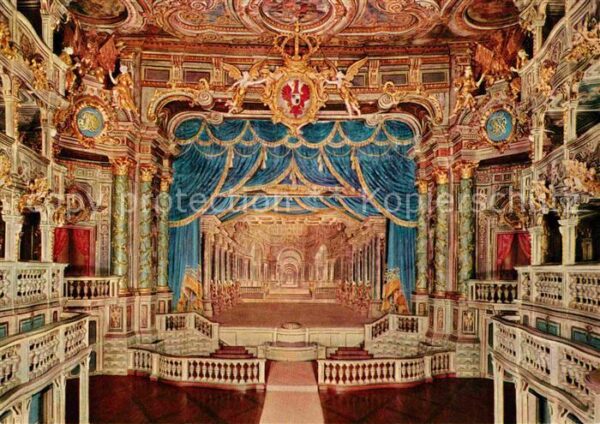 Bayreuth Markgräfliches Opernhaus Bühne