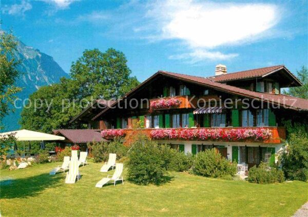 Aeschi BE Hotel Kurhaus Chalet Bergblick