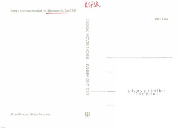 Uljanowsk Leninmemorial – Bild 2