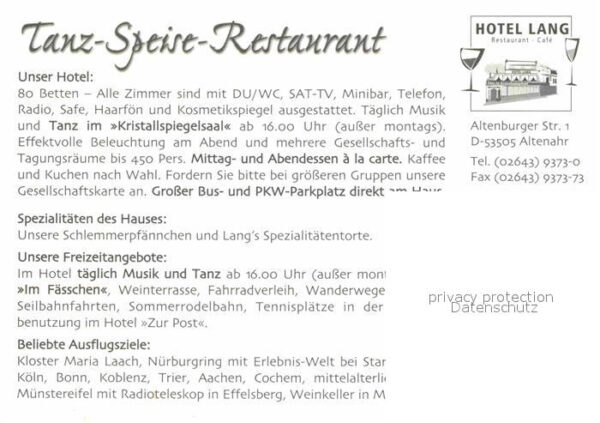 Altenahr Hotel Lang – Bild 2