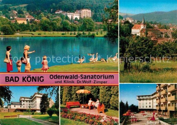 Bad Koenig Odenwald Odenwald-Sanatorium Klinik Dr. Wolf-Zim