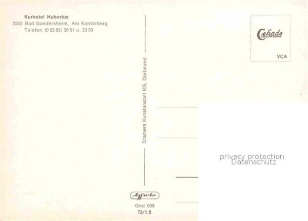 Bad Gandersheim Kurhotel Hubertus – Bild 2