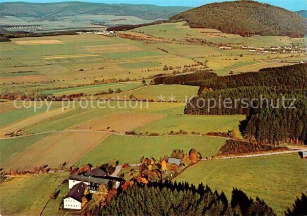 Schmallenberg Jugendherberge Fliegeraufnahme Lenningh