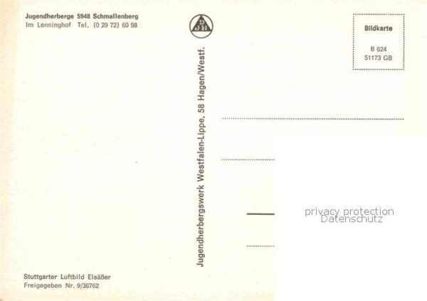 Schmallenberg Jugendherberge Fliegeraufnahme Lenningh – Bild 2