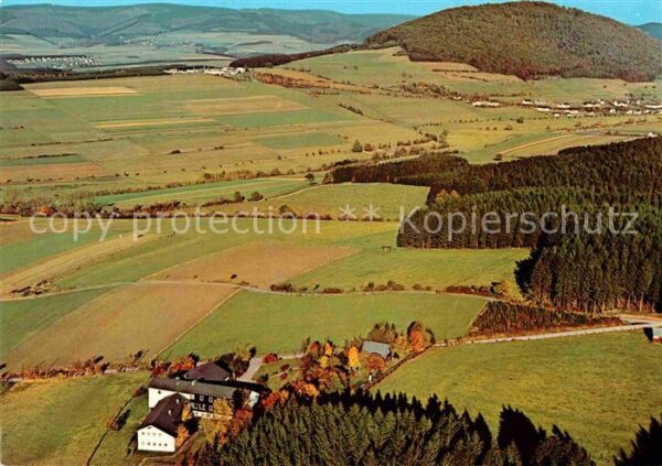 Schmallenberg Jugendherberge Fliegeraufnahme Lenningh