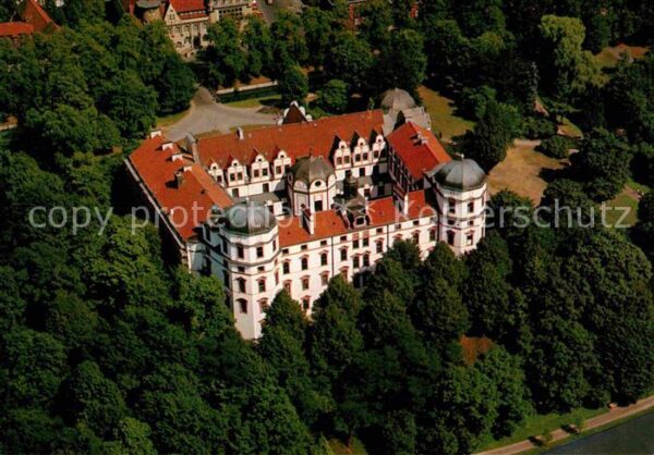 Celle Niedersachsen Fliegeraufnahme Schloss