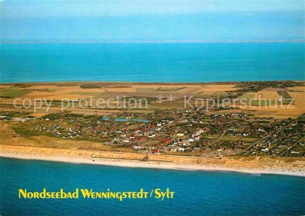Wenningstedt Sylt Fliegeraufnahme
