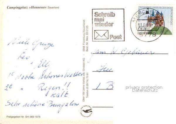 Meschede Campingplatz Hennesee – Bild 2