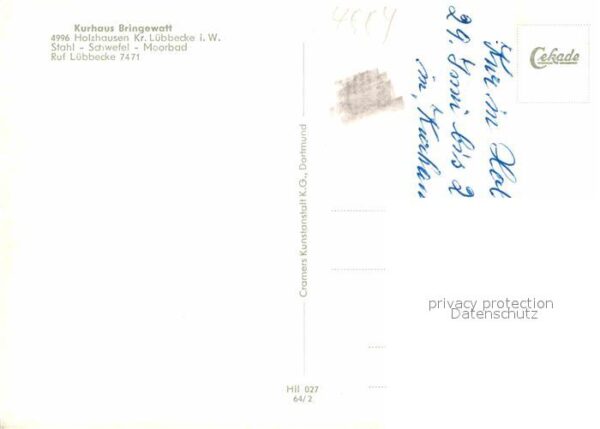 Holzhausen Luebbecke Kurhaus Bringewatt – Bild 2