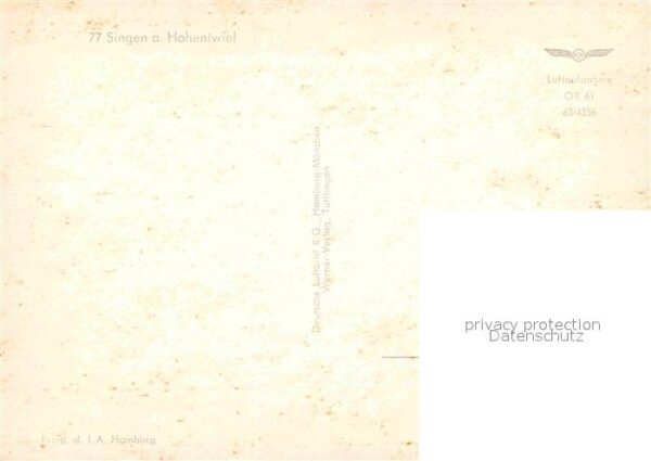 Singen Hohentwiel Fliegeraufnahme – Bild 2