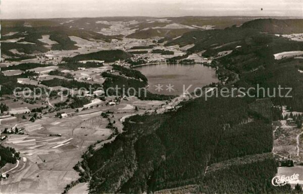 Titisee Fliegeraufnahme Titisee-Hotel