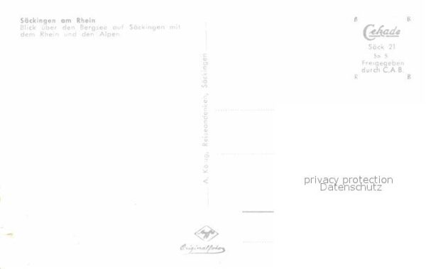 Bad Saeckingen Fliegeraufnahme Rheinpartie – Bild 2