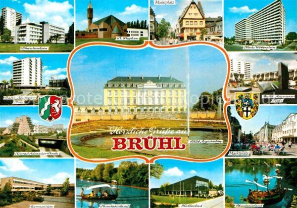 Bruehl Rheinland Schloß Augustusburg Phatasialand Konrad