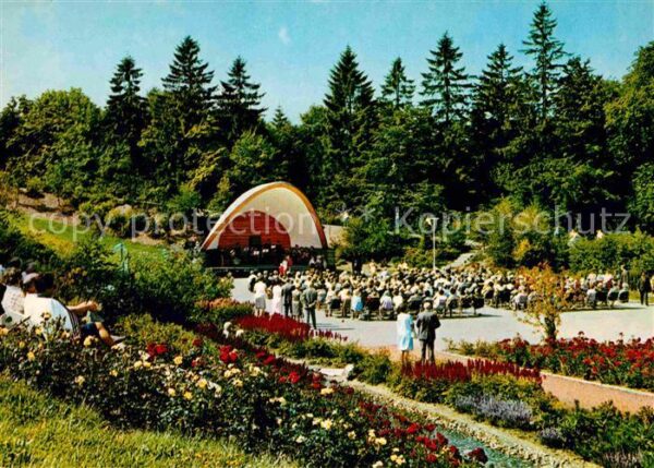 Winterberg Hochsauerland Kurpark im Helletal Konzert