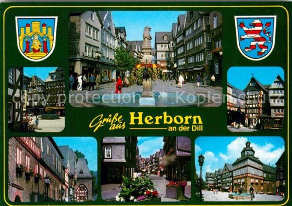 Herborn Hessen Ortspartien Fachwerk