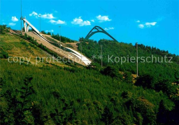 Winterberg Hochsauerland St. Georg Sprungschanze und Sommermatte