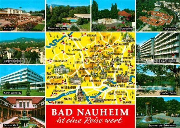 Bad Nauheim Sprudelhof Kurhaus Klinik Wetterau Schm