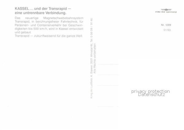 Kassel Transrapid Ortspartien – Bild 2