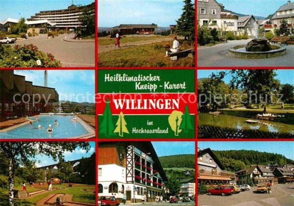 Willingen Sauerland Freibad Minigolf Ortspartien