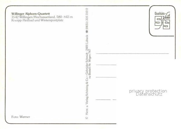 Willingen Sauerland Alphornbläser – Bild 2