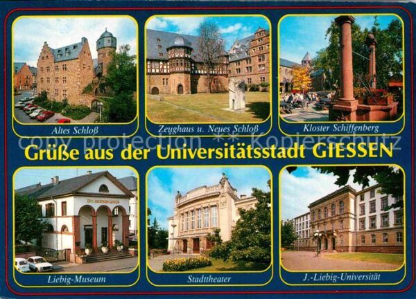 Giessen Lahn Schloß Zeughaus Kloster-Schiffenberg J.