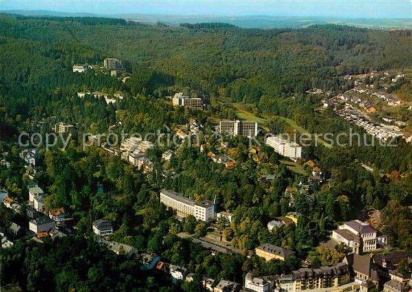 Bad Schwalbach Fliegeraufnahme Tannenwaldklinik