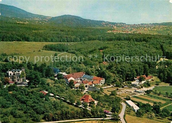 Koenigstein Saechsische Schweiz Fliegeraufnahme Klostergut Rettershof i