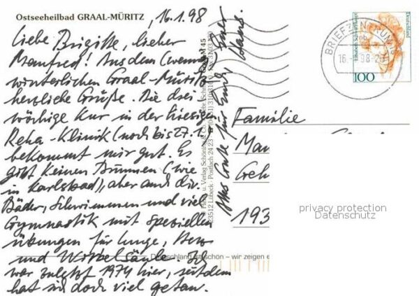 Graal-Mueritz Ostseebad Fliegeraufnahme – Bild 2