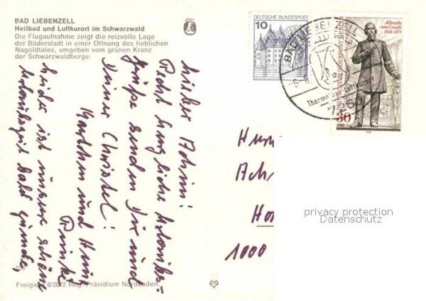 Bad Liebenzell Fliegeraufnahme Nagoldtal – Bild 2