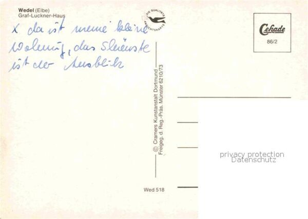 Wedel Pinneberg Fliegeraufnahme Graf-Luckner-Haus – Bild 2