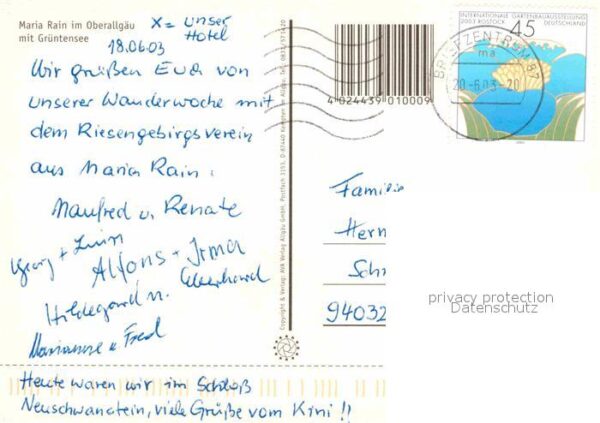 Maria Rain Allgaeu Fliegeraufnahme mit Grüntensee – Bild 2