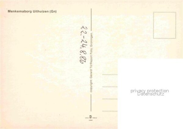 Uithuizen Fliegeraufnahme Menkemaborg – Bild 2
