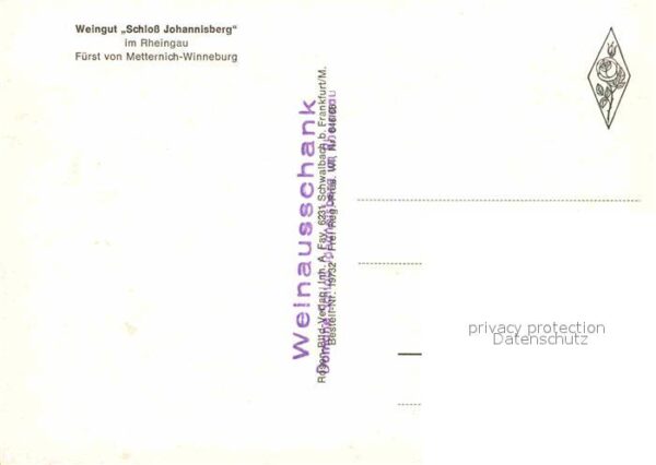 Johannisberg Rheingau Fliegeraufnahme Weingut Schloß Fürst vo – Bild 2