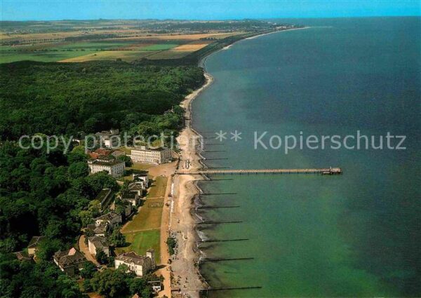 Heiligendamm Ostseebad Fliegeraufnahme mit Strand