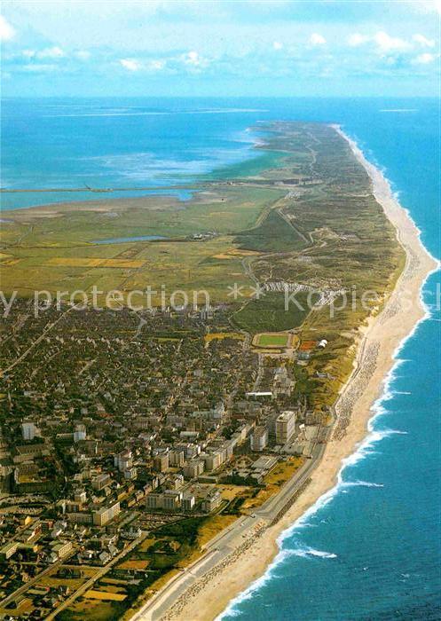Westerland Sylt Fliegeraufnahme mit Strand