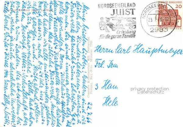 Juist Nordseebad Fliegeraufnahme – Bild 2