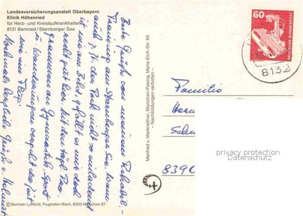 Bernried Starnberger See Fliegeraufnahme – Bild 2