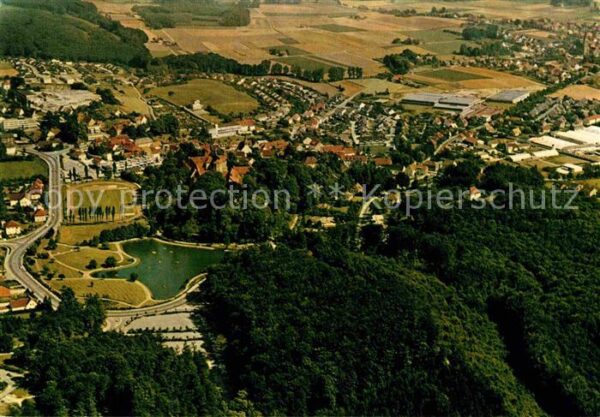 Bad Iburg Fliegeraufnahme Kneippbad