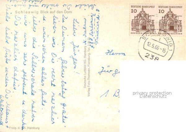 Schleswig Holstein Fliegeraufnahme mit Dom – Bild 2