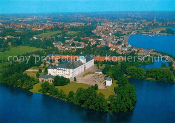 Schleswig Schlei Fliegeraufnahme Schloß Gottorp