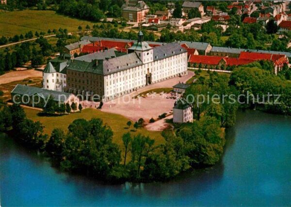 Schleswig Schlei Fliegeraufnahme Schloss Gottorf mit Bur