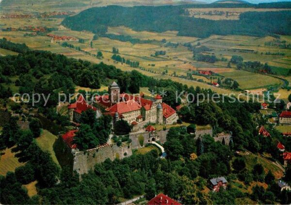 Kronach Oberfranken Fliegeraufnahme Veste Rosenberg