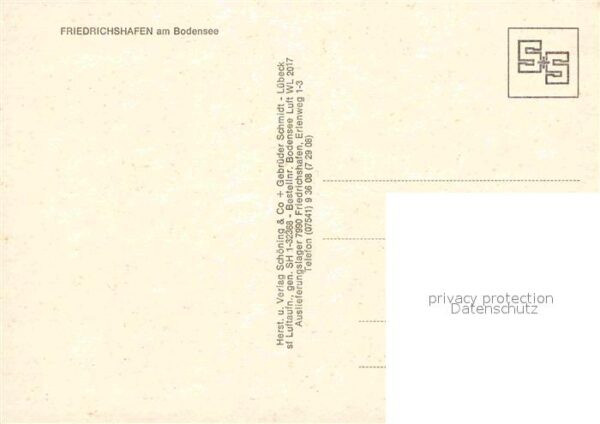 Friedrichshafen Bodensee Fliegeraufnahme mit Hafen – Bild 2