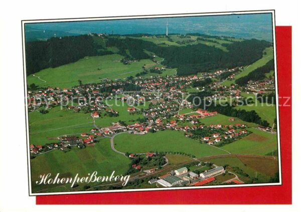 Hohenpeissenberg Fliegeraufnahme Berggasthof Bayerischer