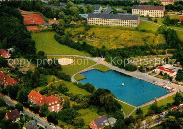 Itzehoe Fliegeraufnahme Freibad