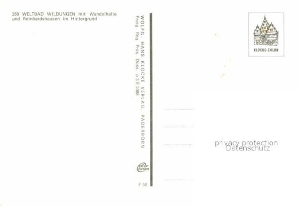 Bad Wildungen Fliegeraufnahme mit Wandelhalle und Rei – Bild 2